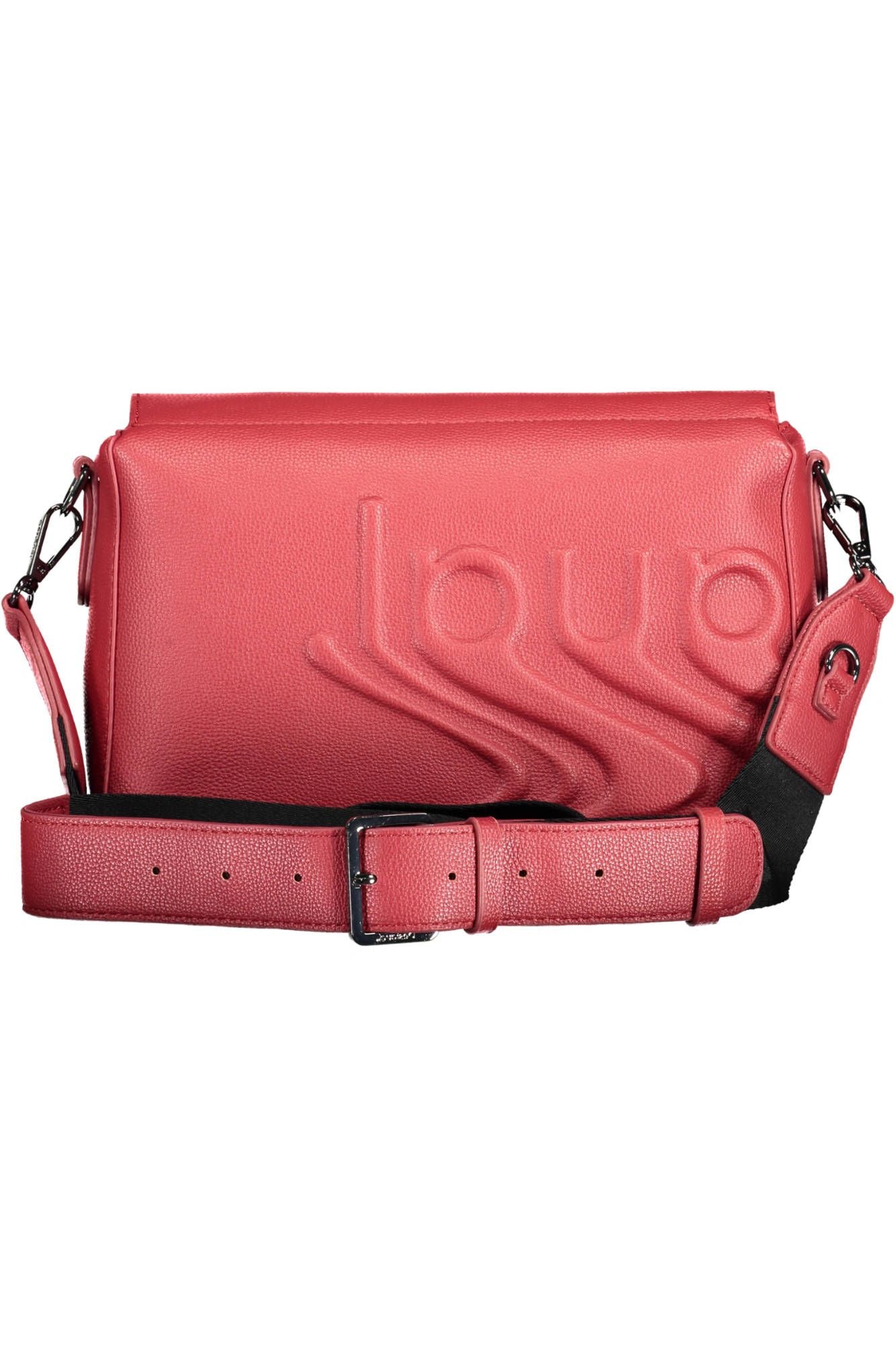 Red Polyurethane Handbag