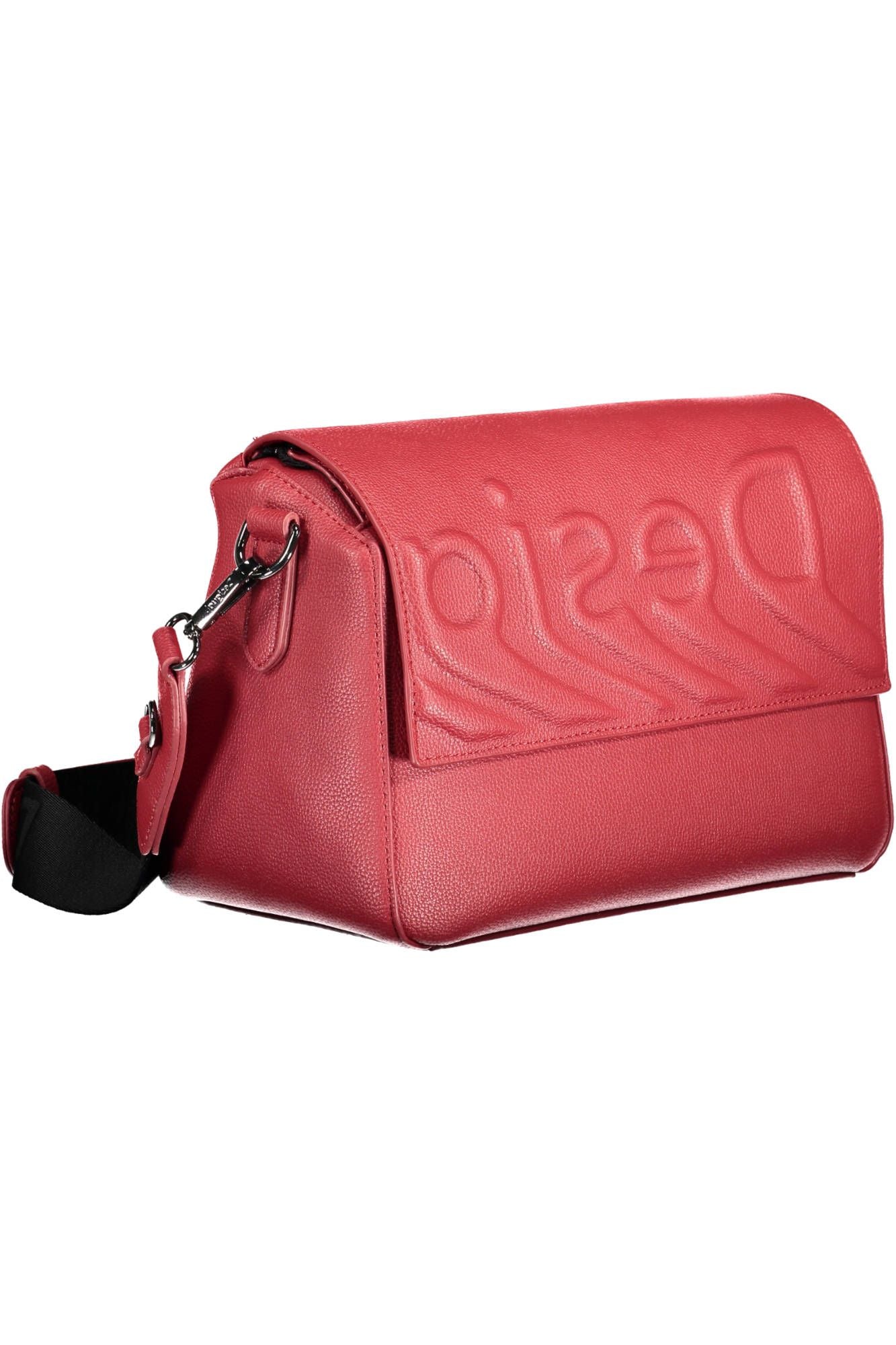 Red Polyurethane Handbag