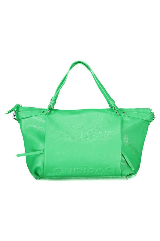 Green Polyurethane Handbag