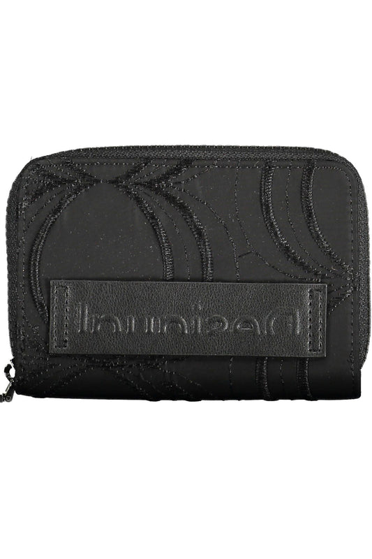 Black Polyester Wallet