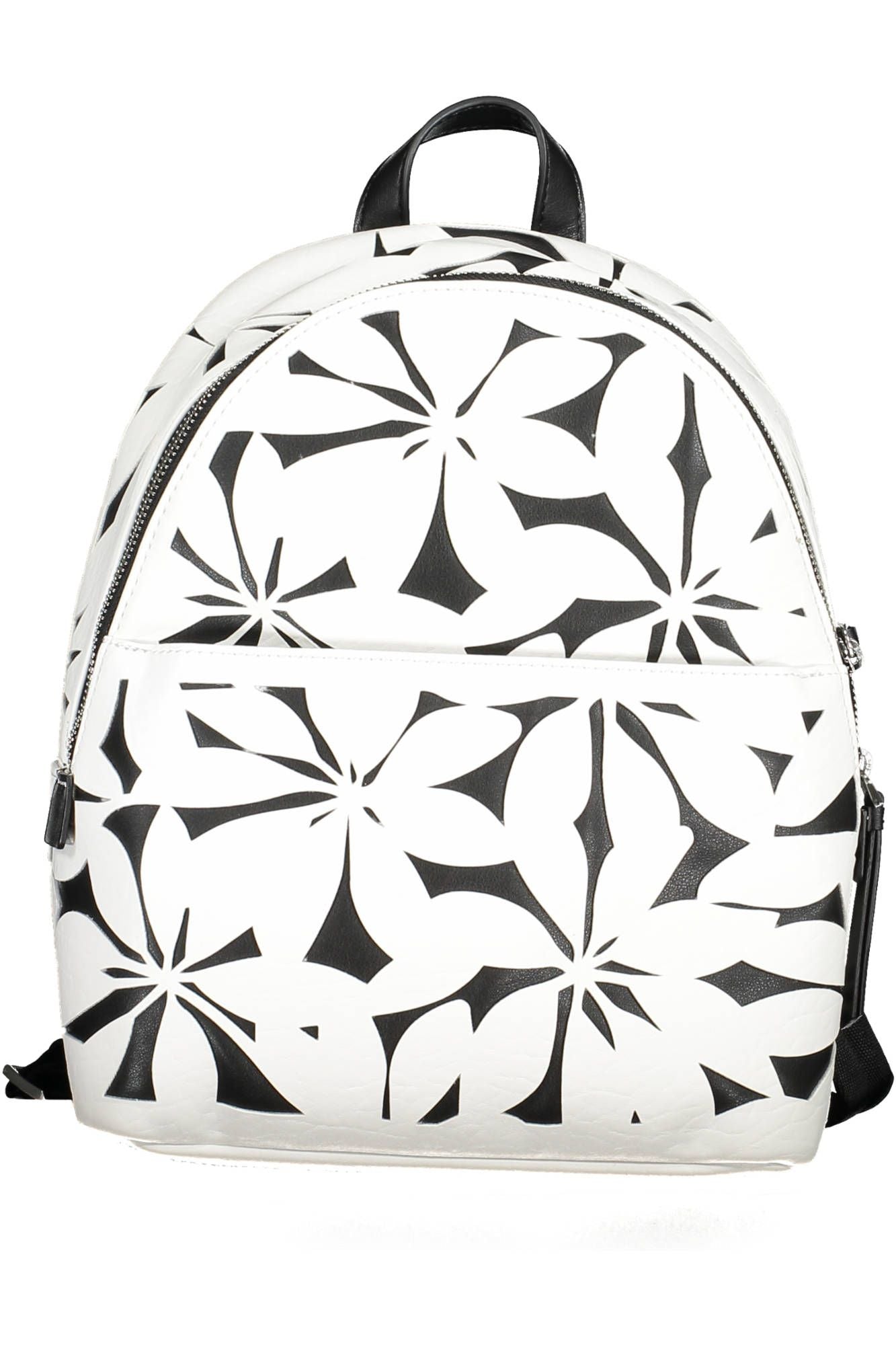 White Polyurethane Backpack