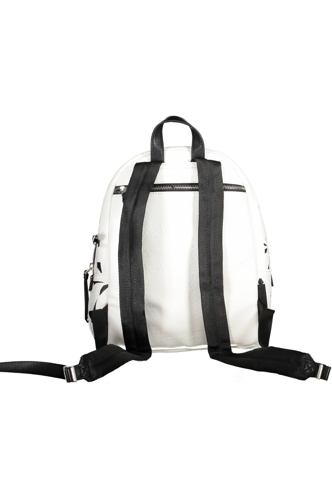 White Polyurethane Backpack