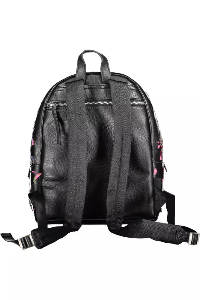 Black Polyethylene Backpack