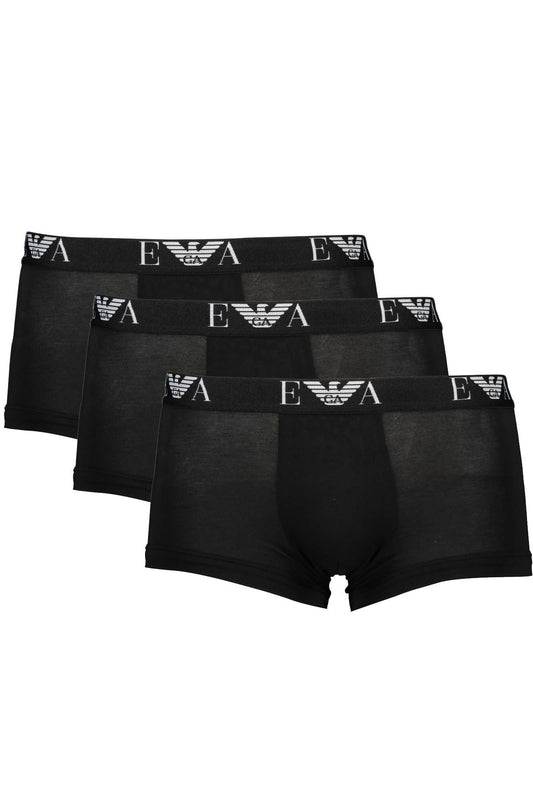 Black Cotton Underwear