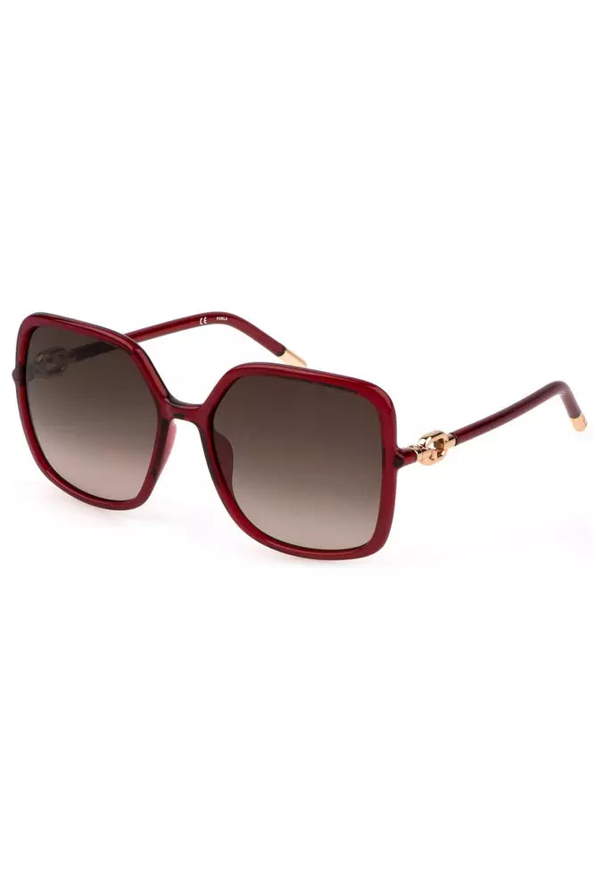 Red POLICARBONATO Sunglasses