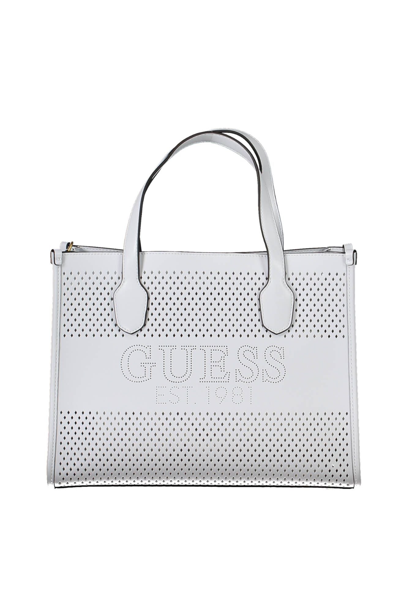 White Polyurethane Handbag