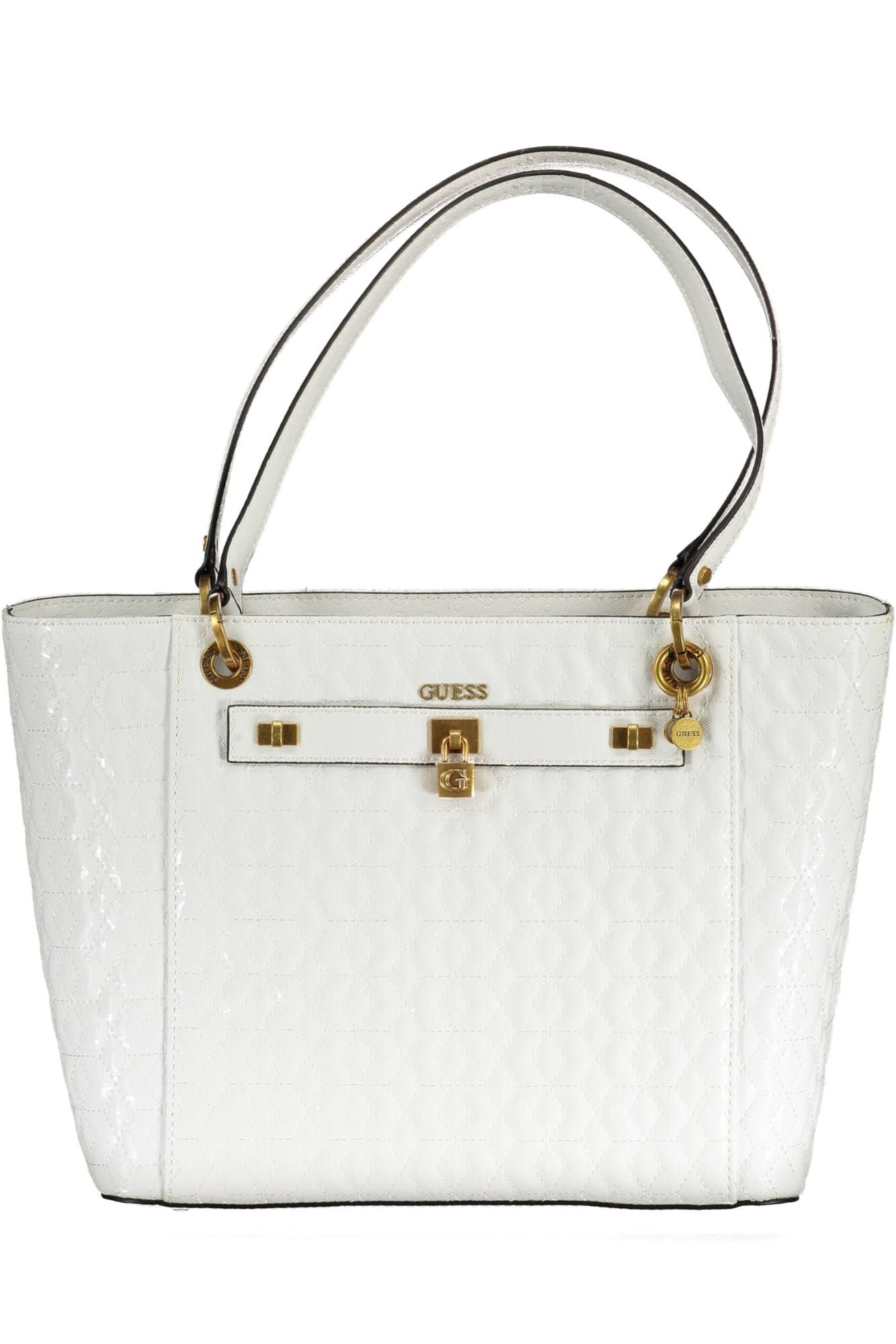 White Polyurethane Handbag