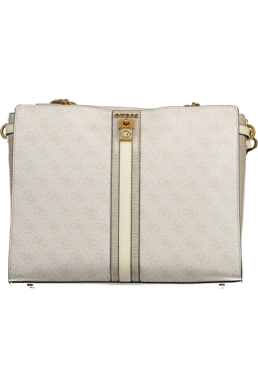 White Polyurethane Handbag