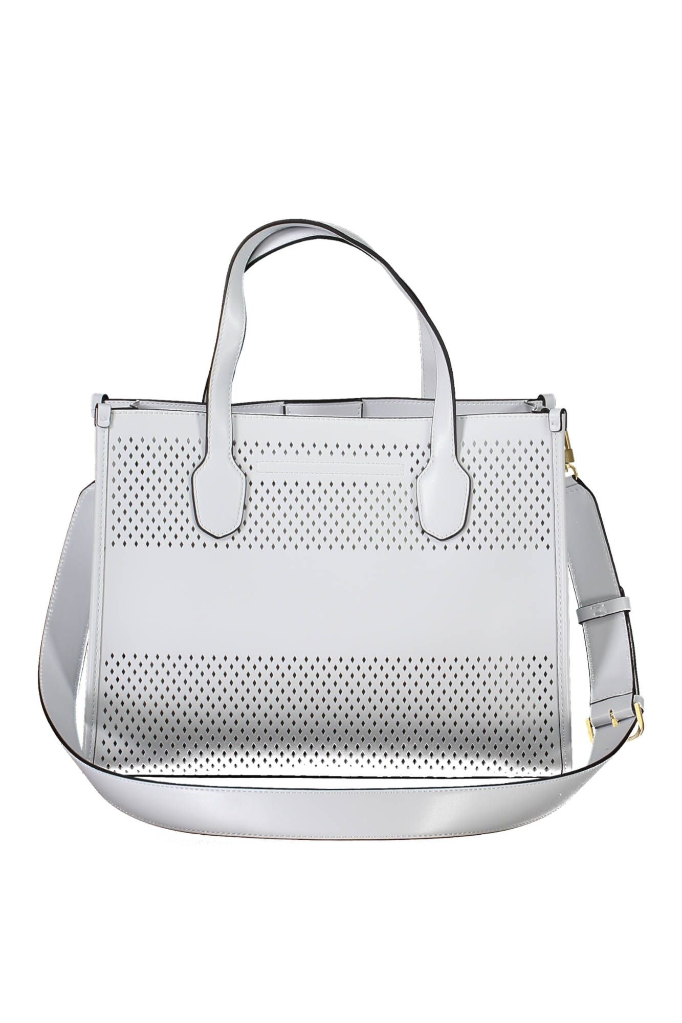 White Polyurethane Handbag