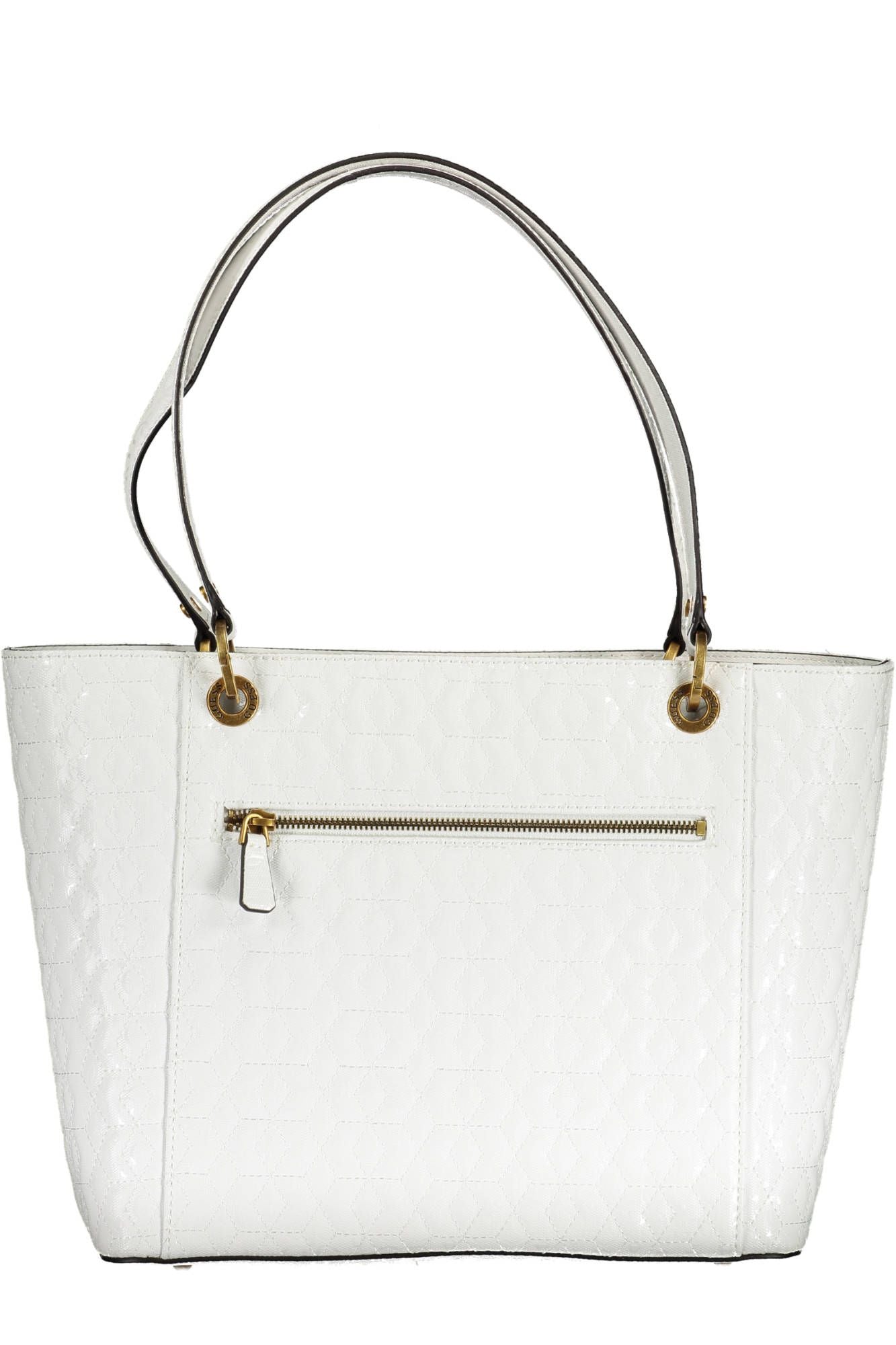 White Polyurethane Handbag