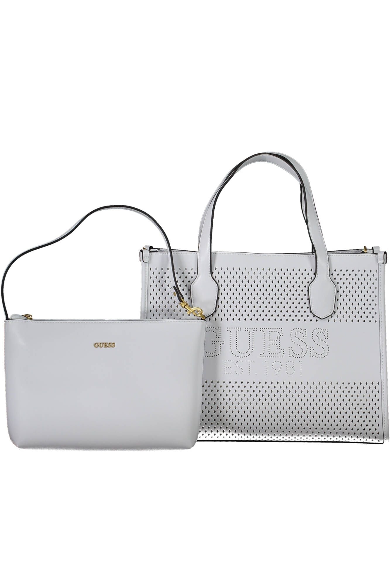 White Polyurethane Handbag