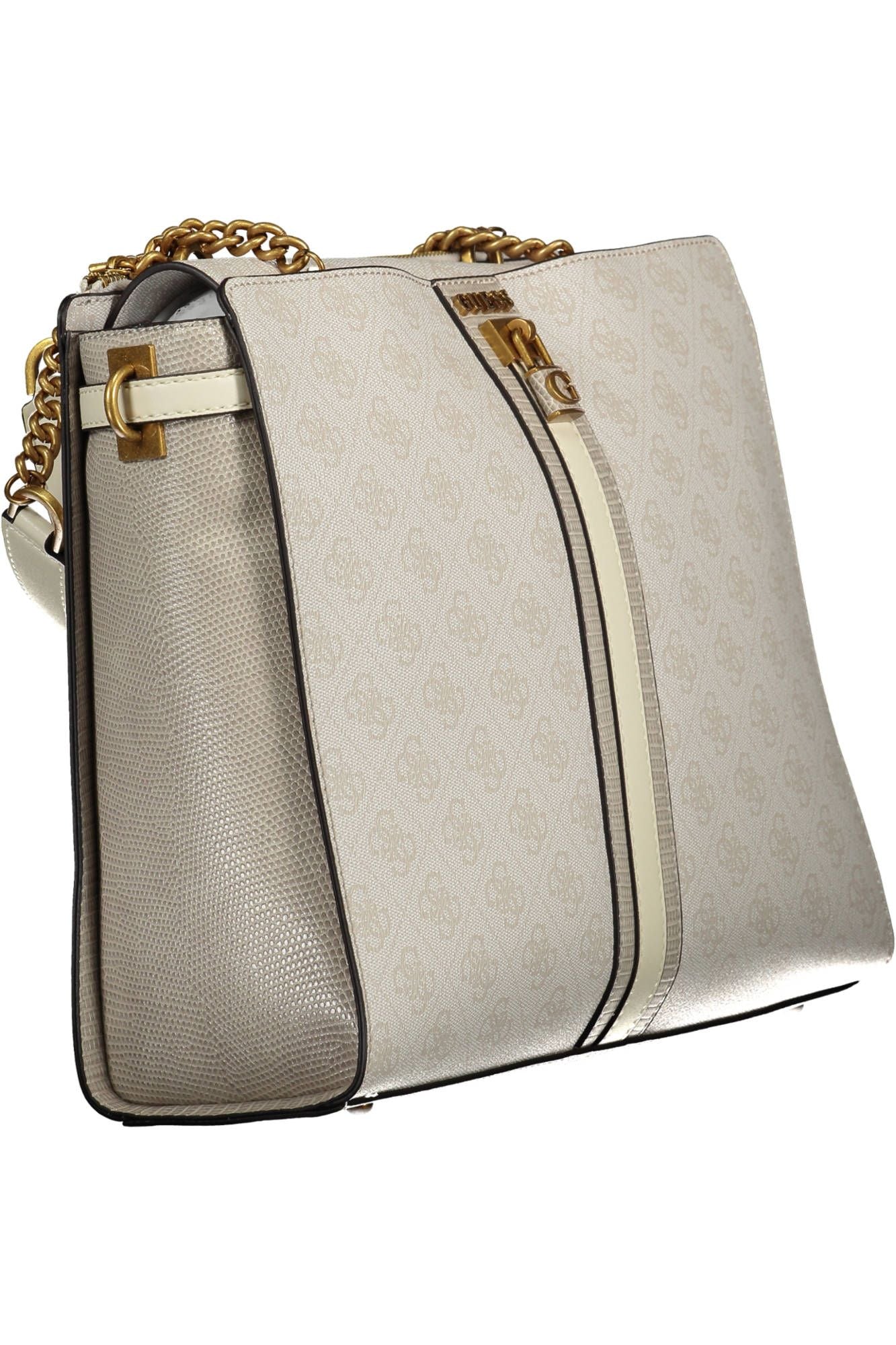 White Polyurethane Handbag