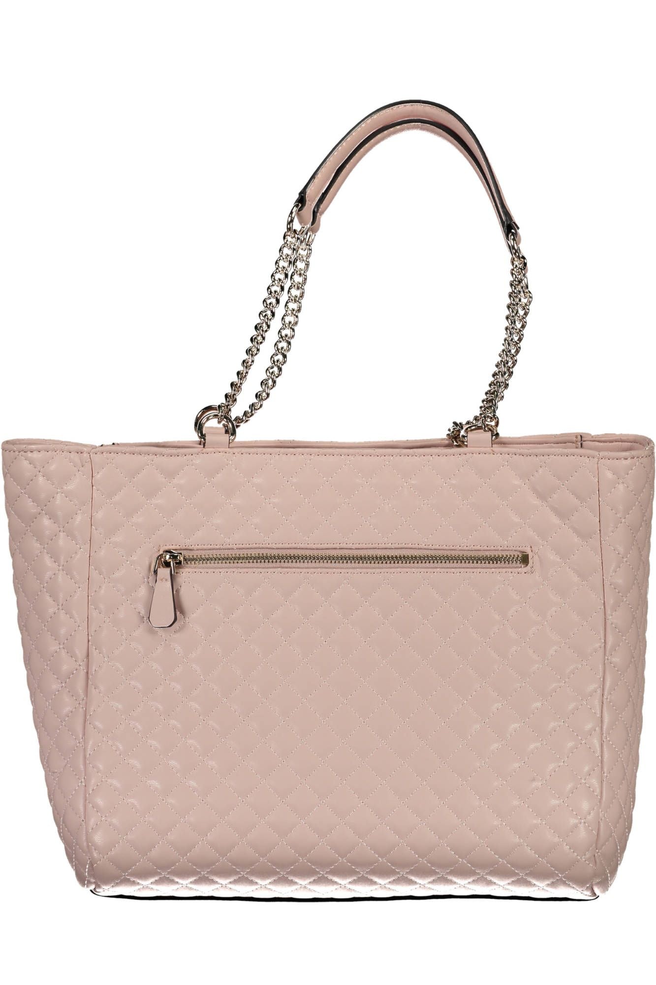 Pink Polyurethane Handbag