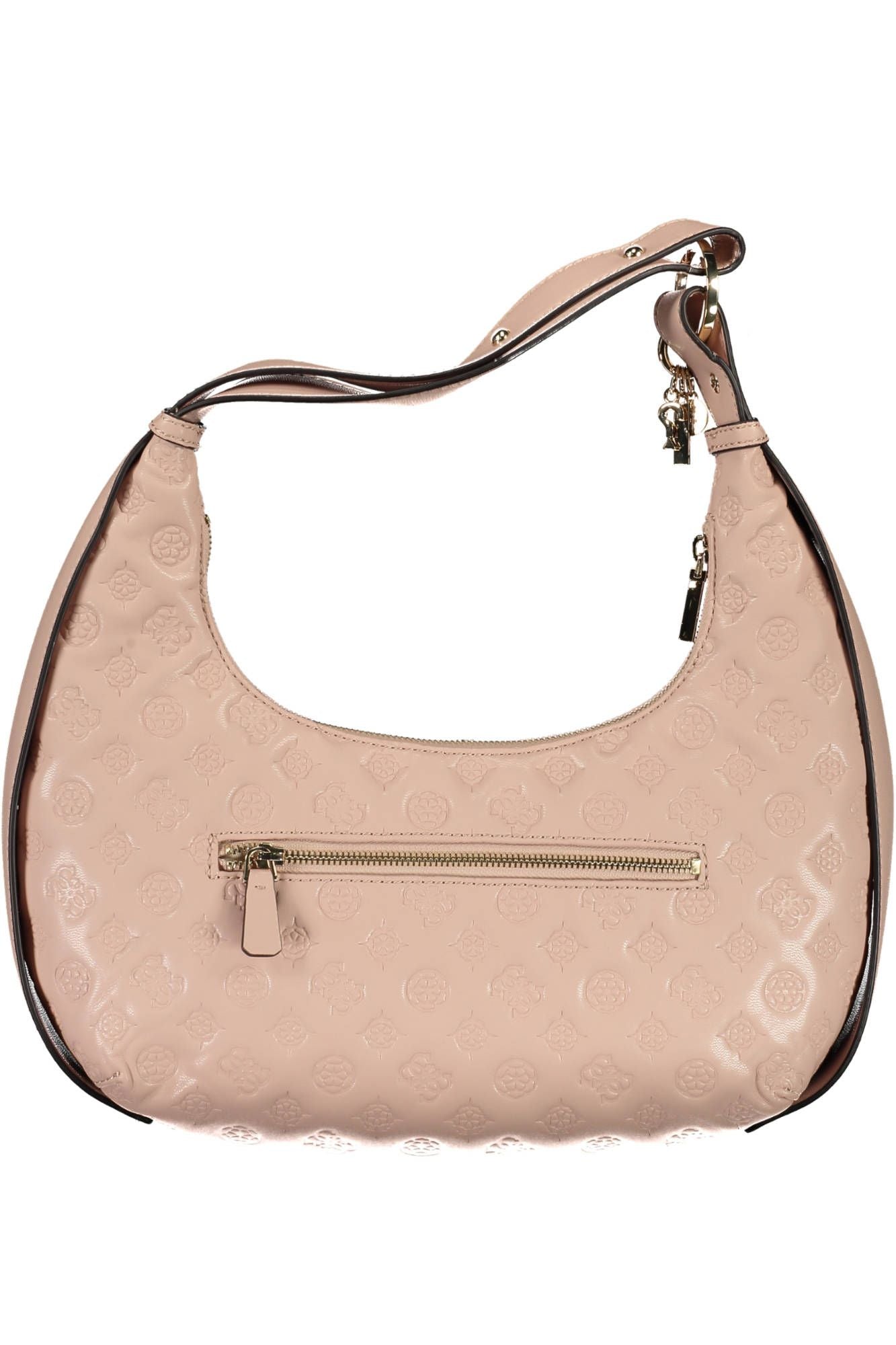 Pink Polyurethane Handbag