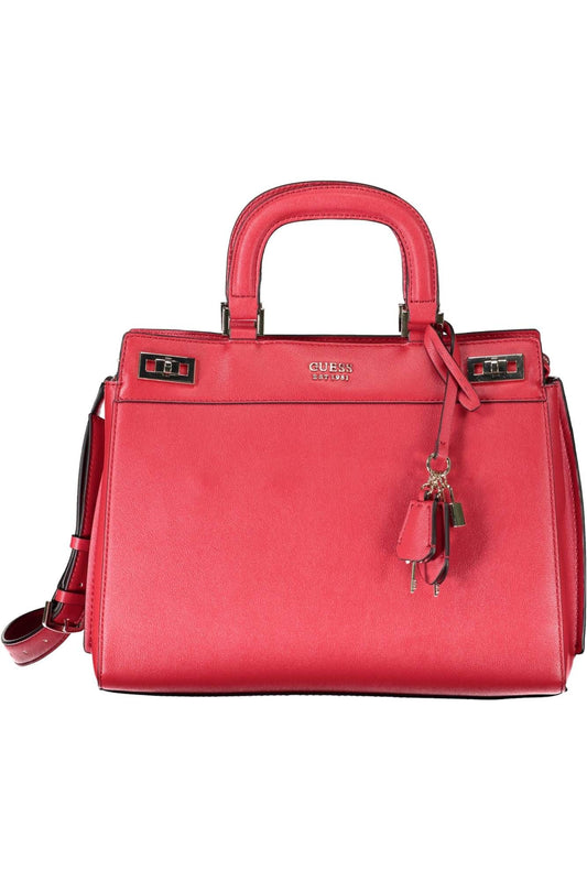 Red Cotton Handbag