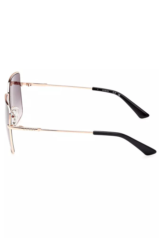 Bronze Metal Sunglasses