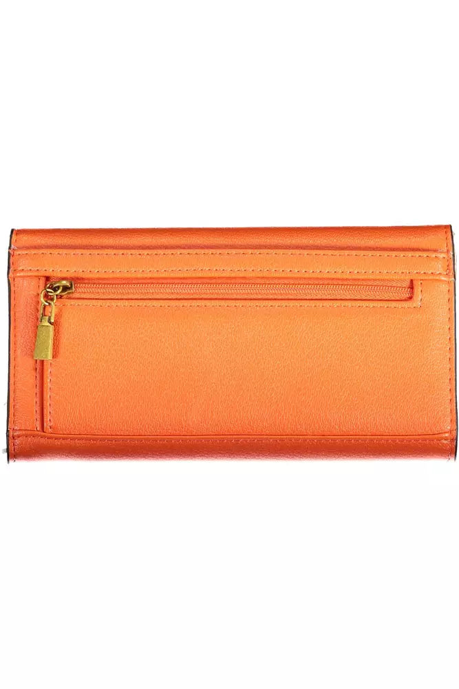 Orange Polyethylene Wallet