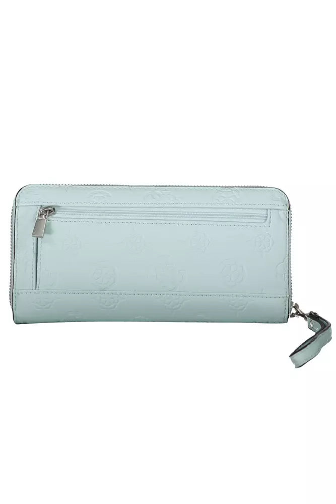 Light Blue Polyethylene Wallet