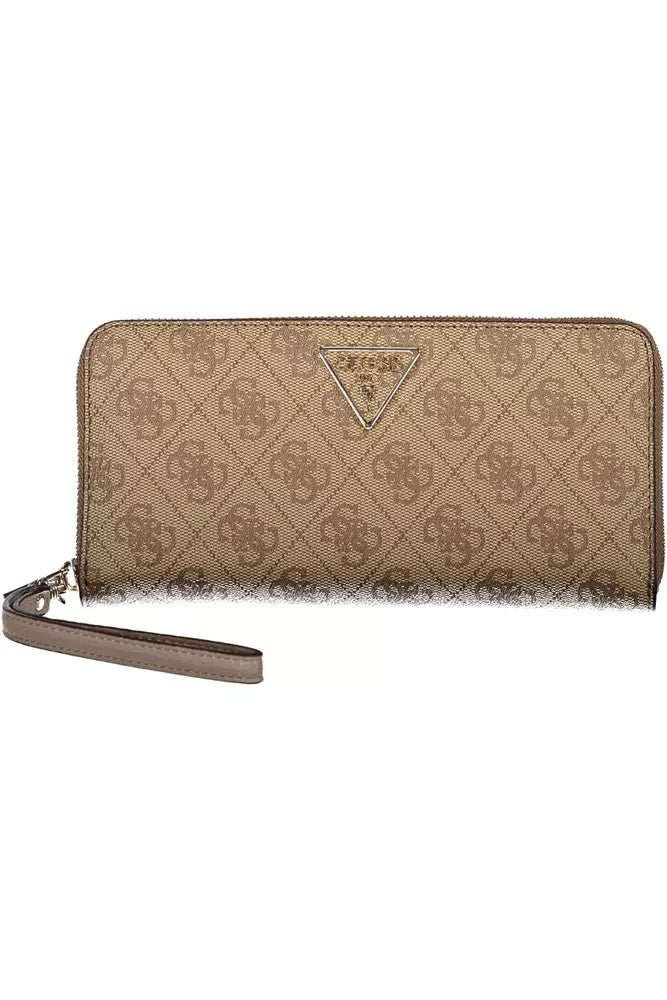 Beige Polyethylene Wallet