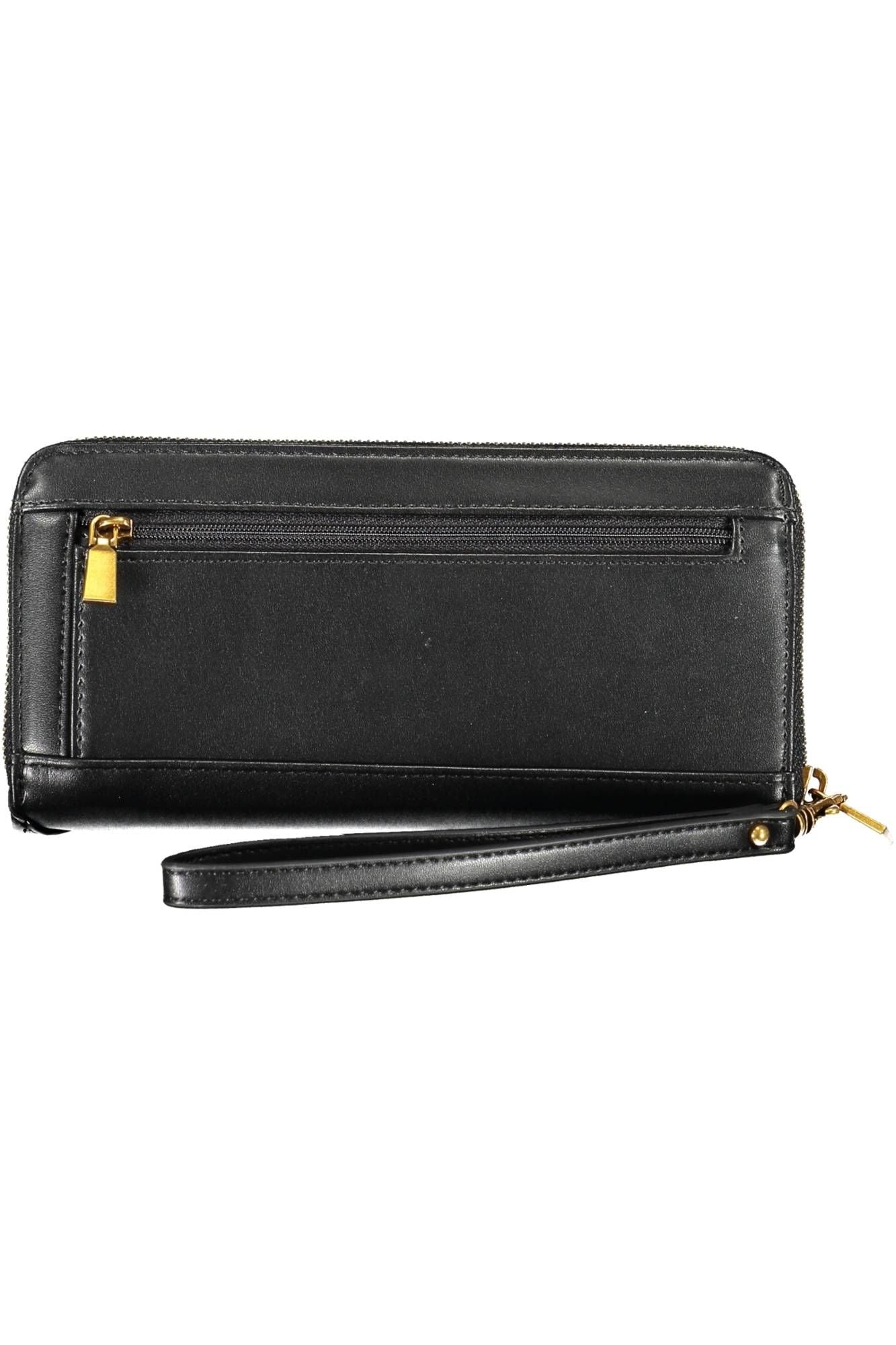 Black Polyurethane Wallet