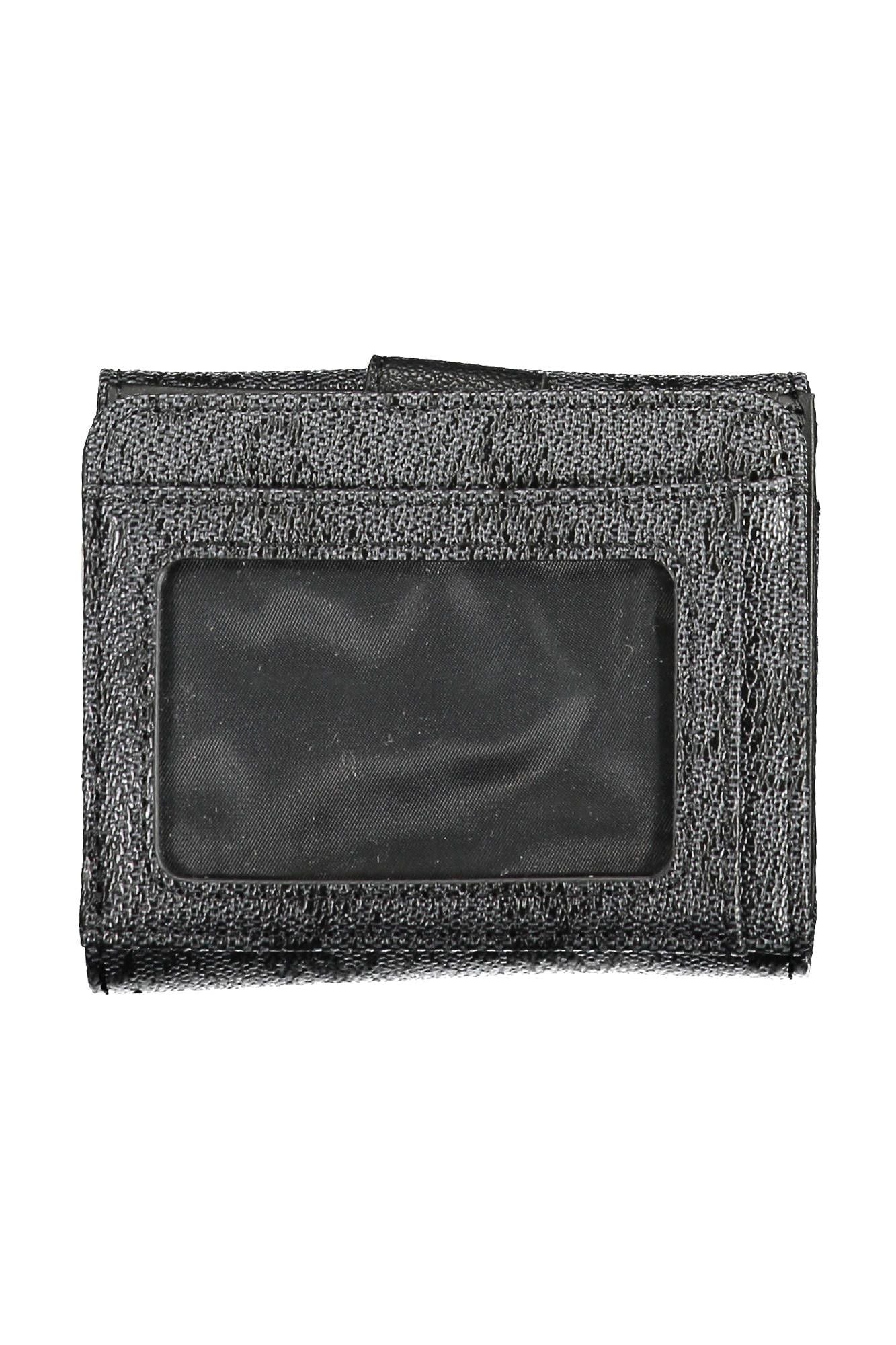 Black Polyurethane Wallet