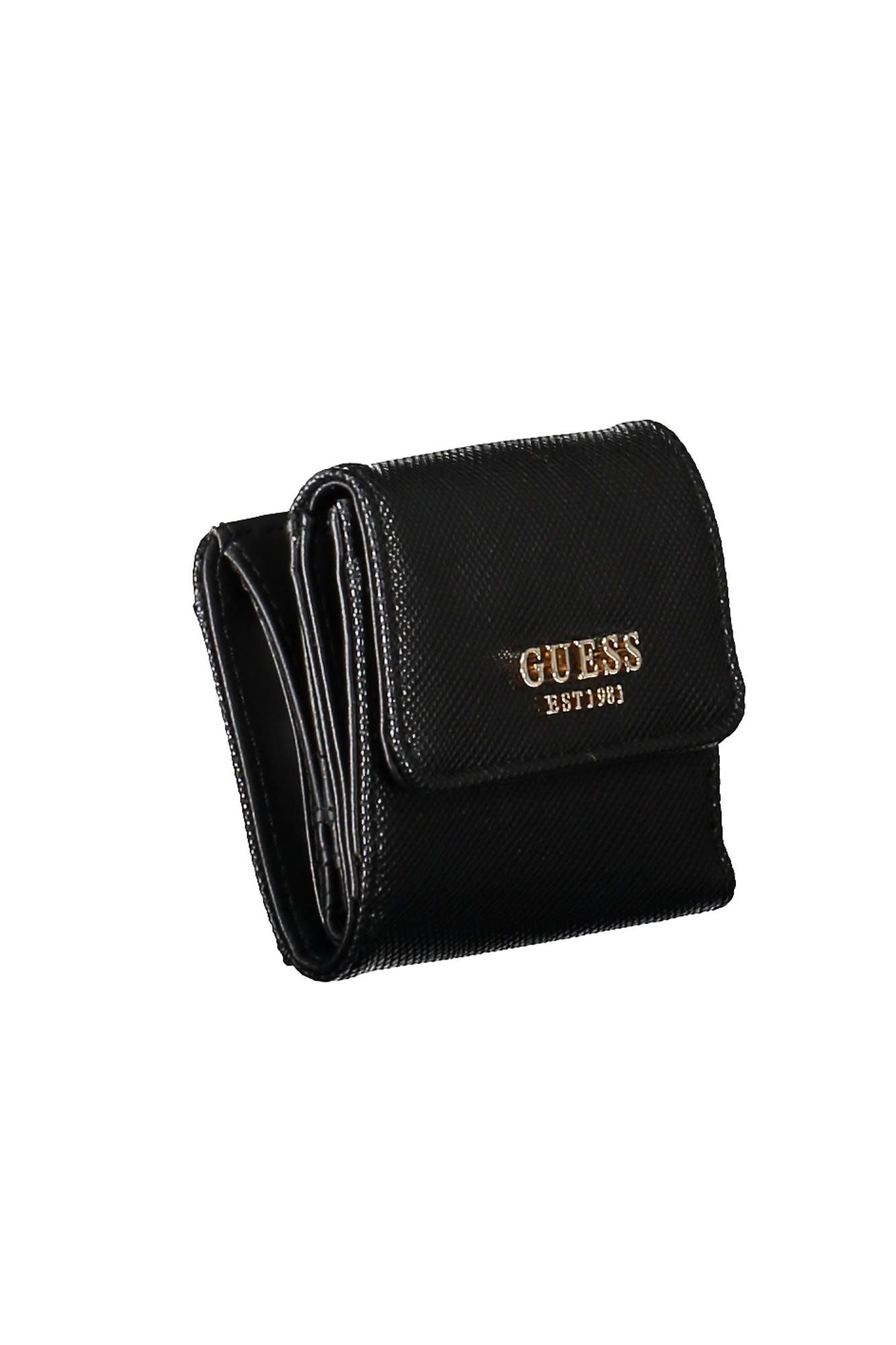 Black Polyurethane Wallet