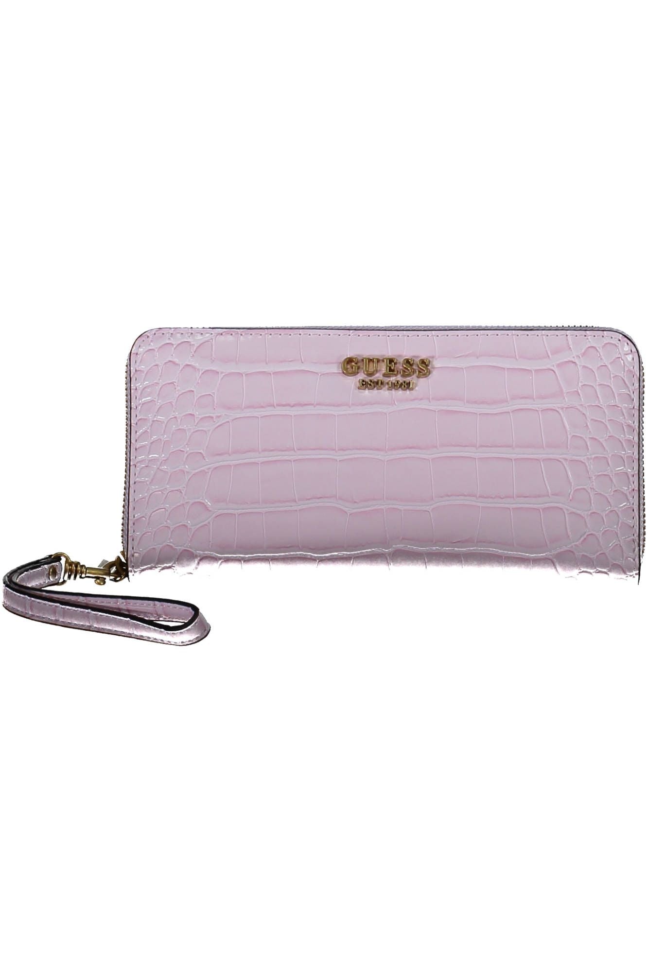 Pink Polyurethane Wallet