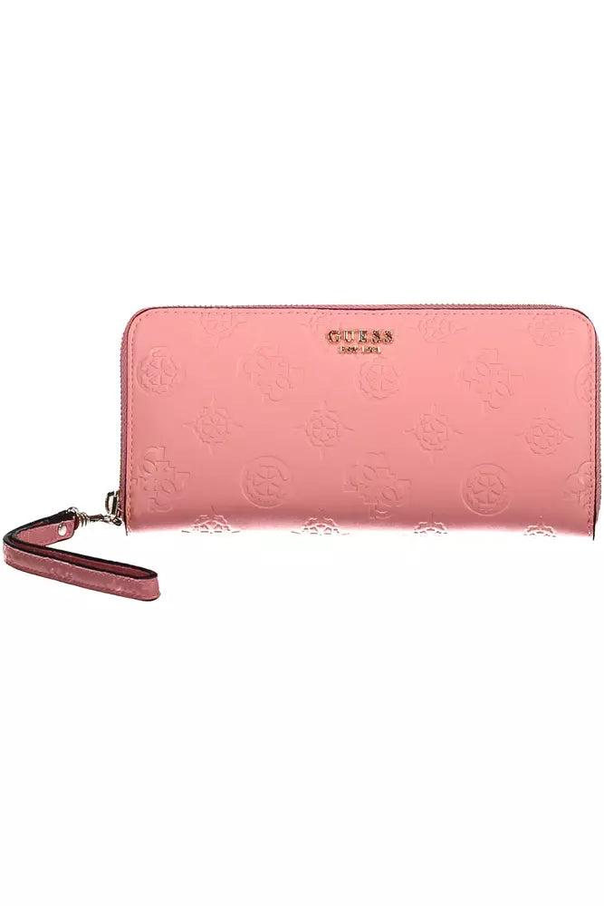 Pink Polyethylene Wallet