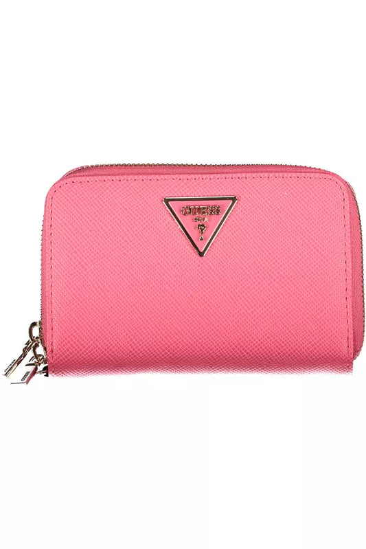 Pink Polyethylene Wallet