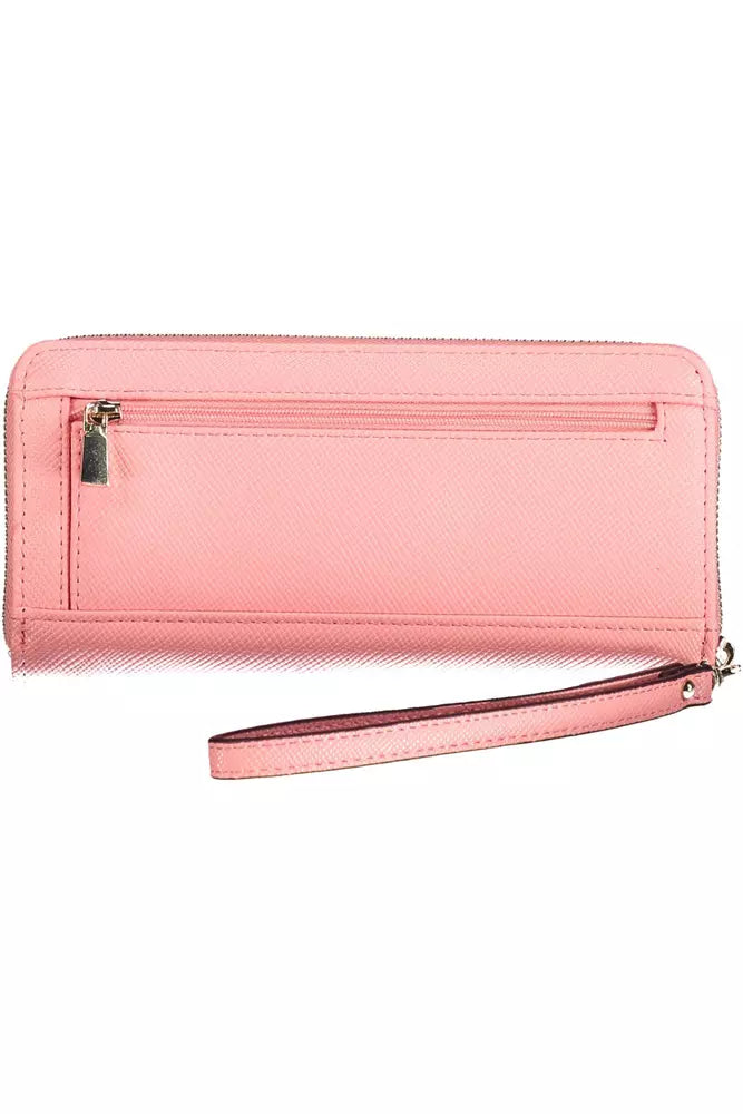 Pink Polyethylene Wallet