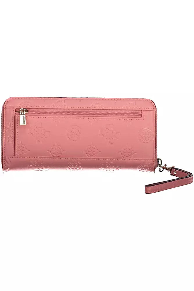 Pink Polyethylene Wallet