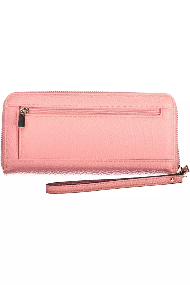 Pink Polyethylene Wallet