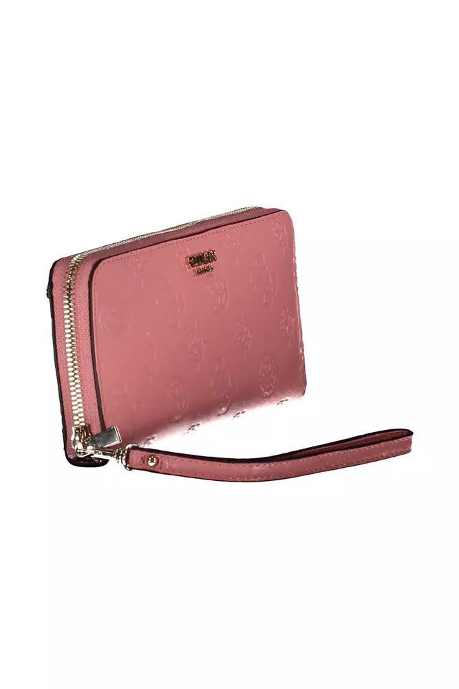 Pink Polyethylene Wallet