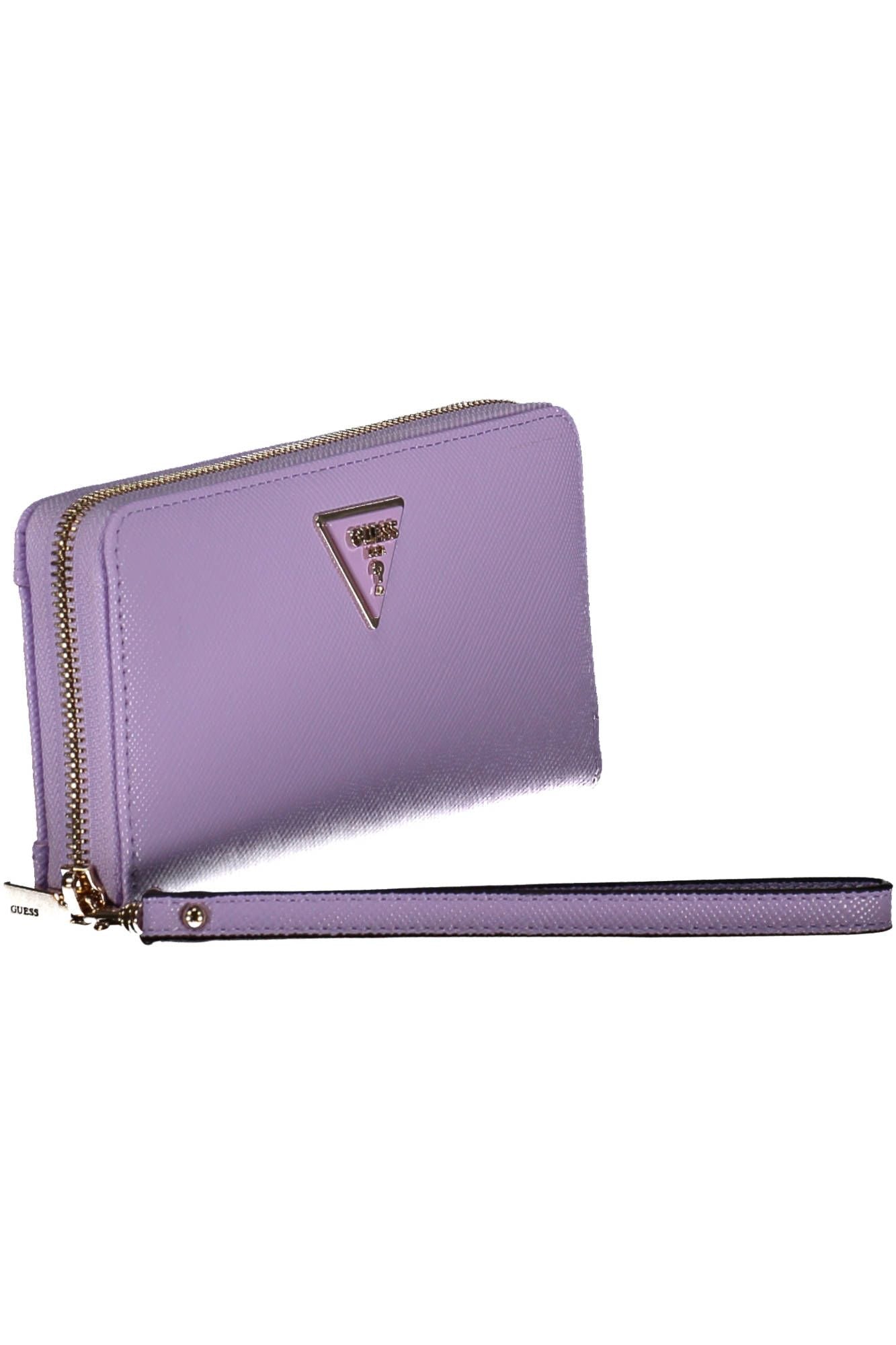 Purple Polyurethane Wallet