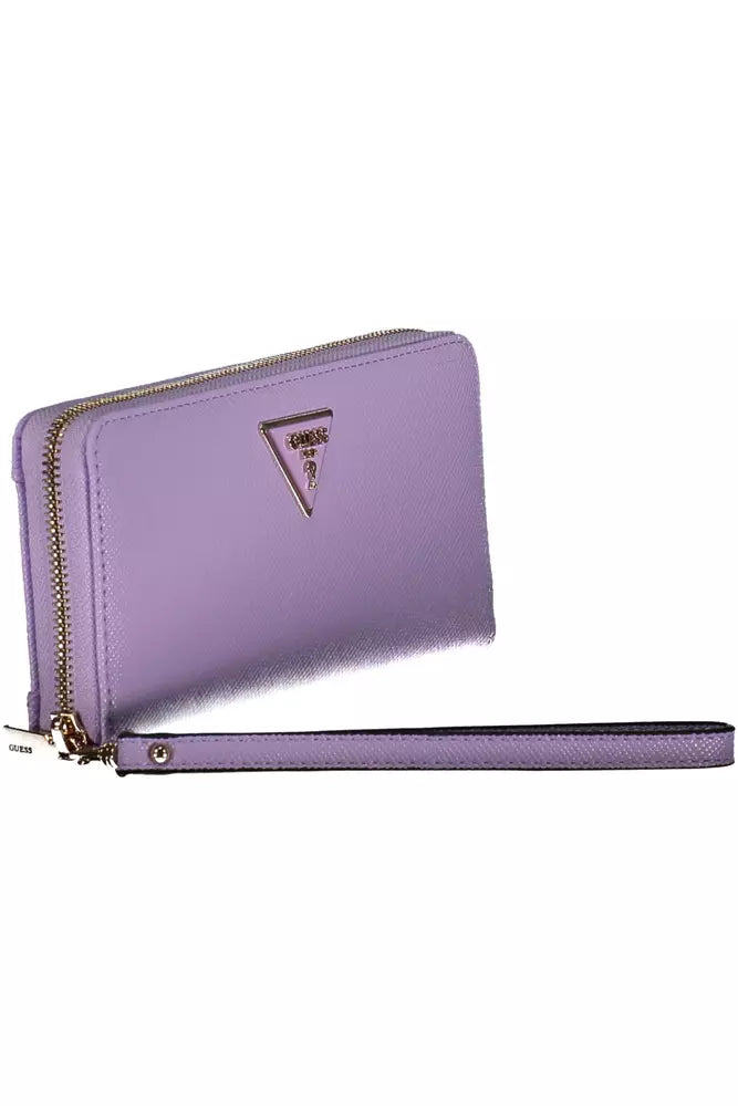 Purple Polyethylene Wallet