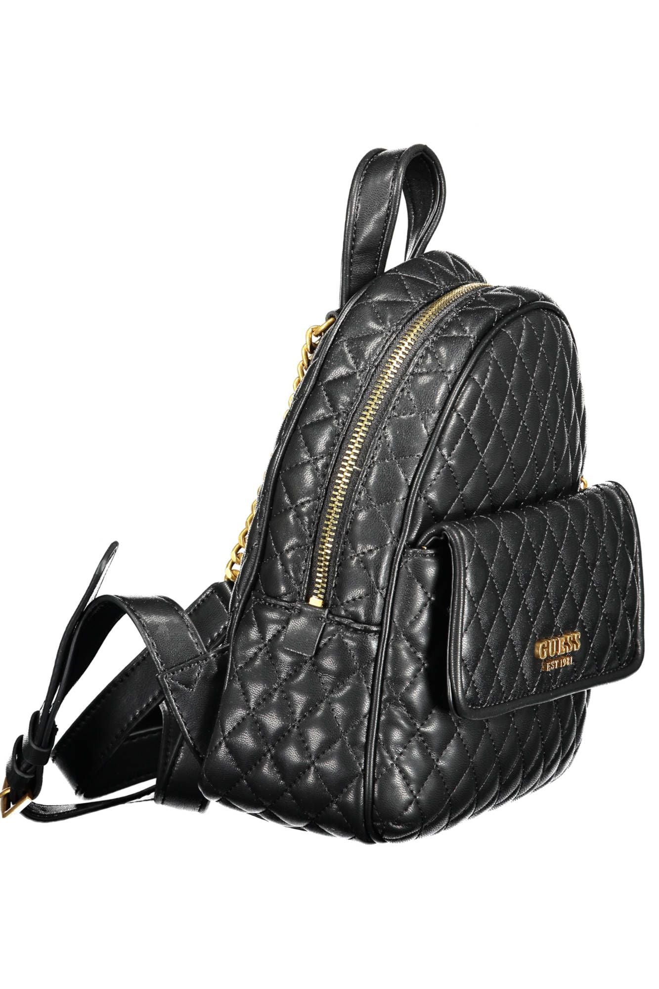 Black Polyethylene Backpack