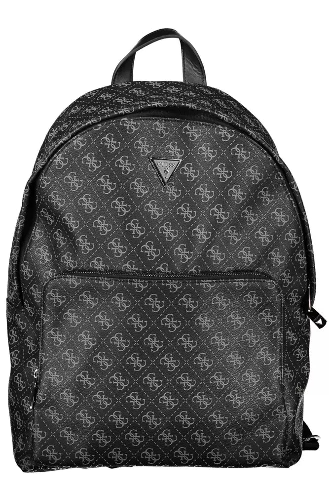 Black Polyethylene Backpack