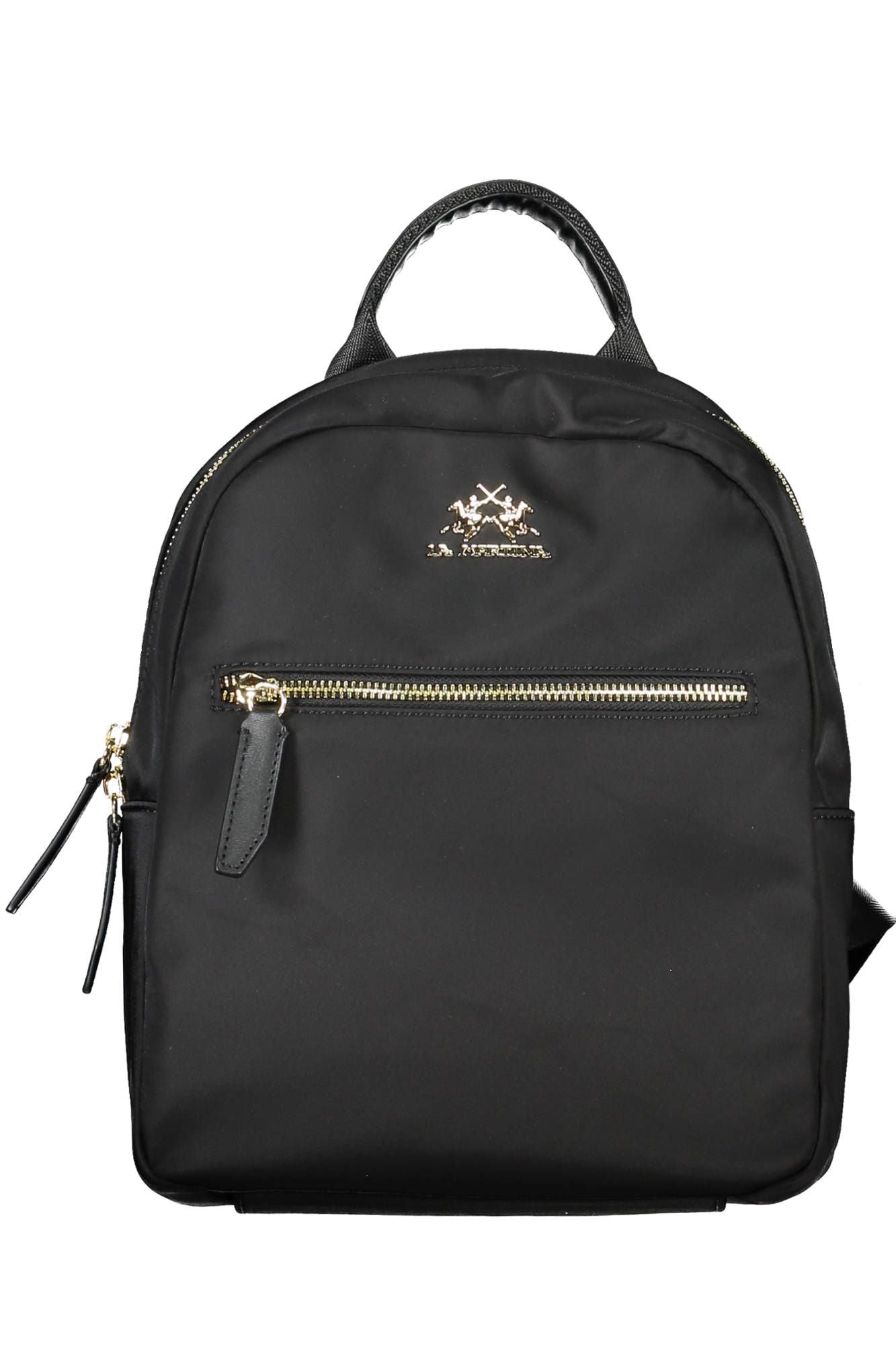 Black Nylon Backpack