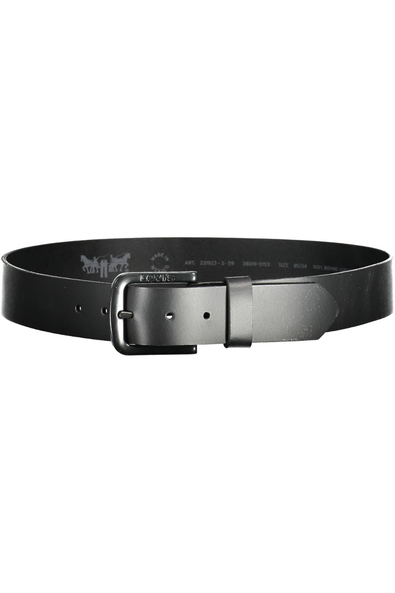 Black Leather Belt