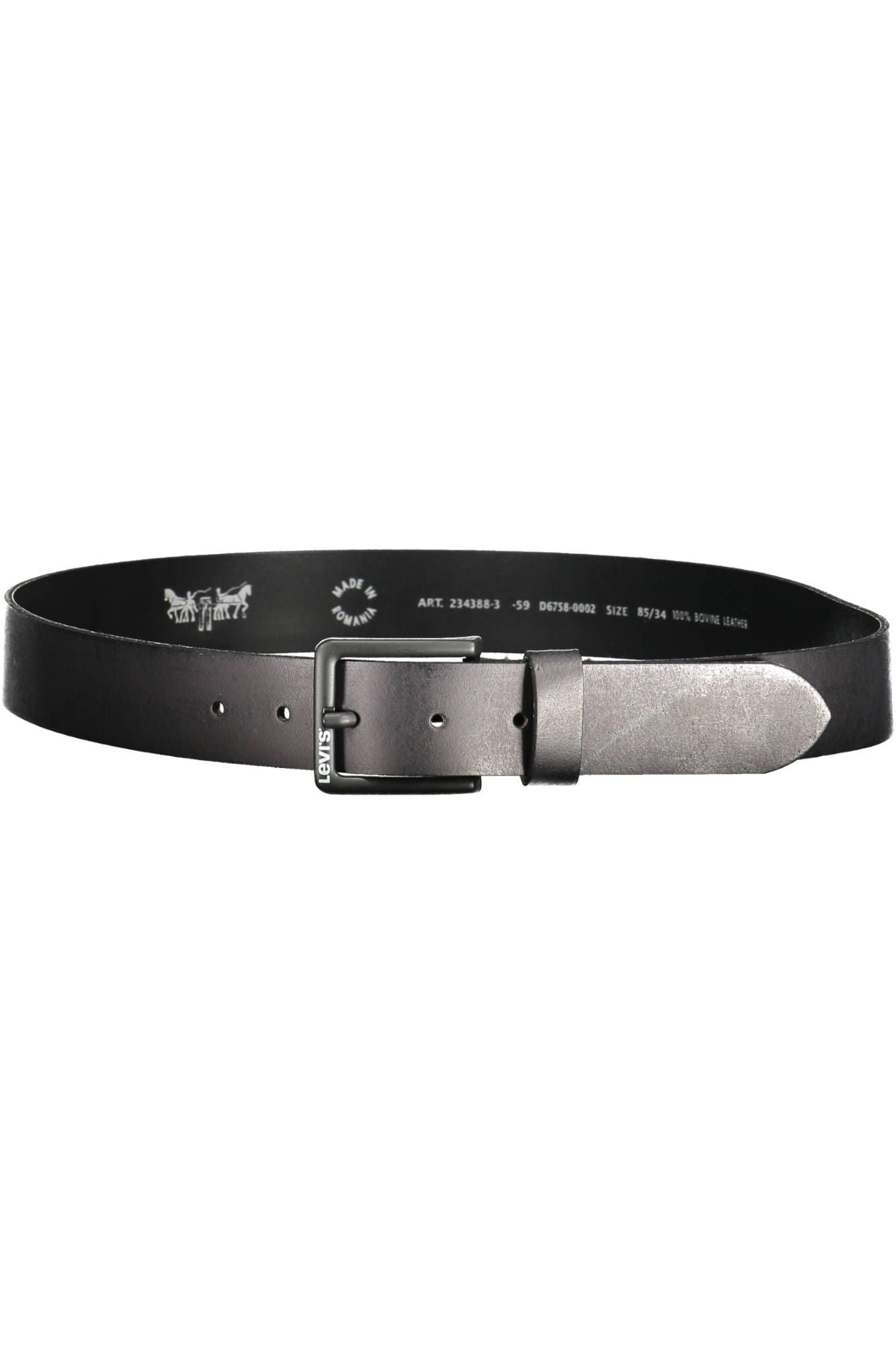 Black Leather Belt