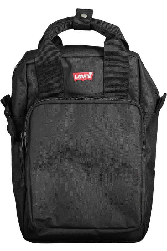 Black Polyester Backpack