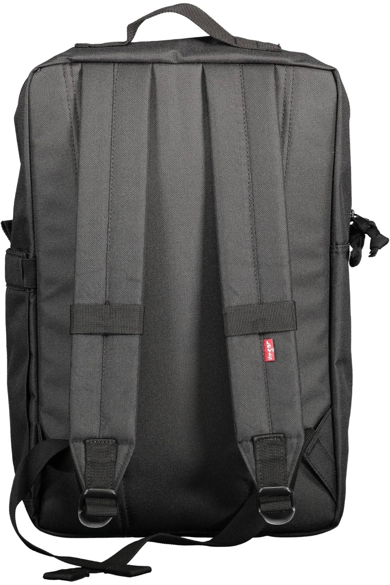 Black Polyester Backpack