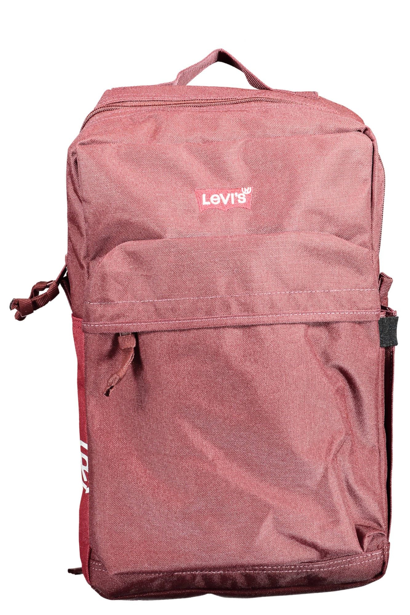 Purple Polyester Backpack