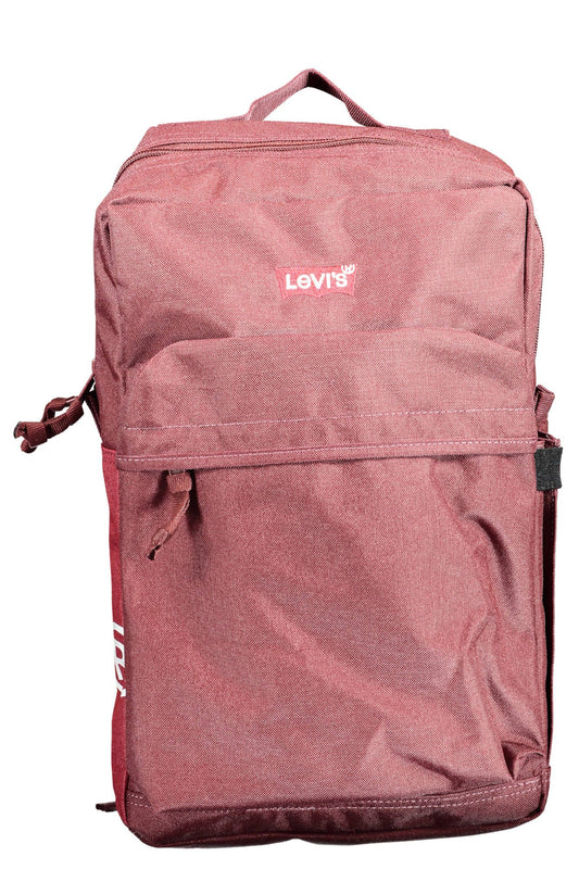 Purple Polyester Backpack