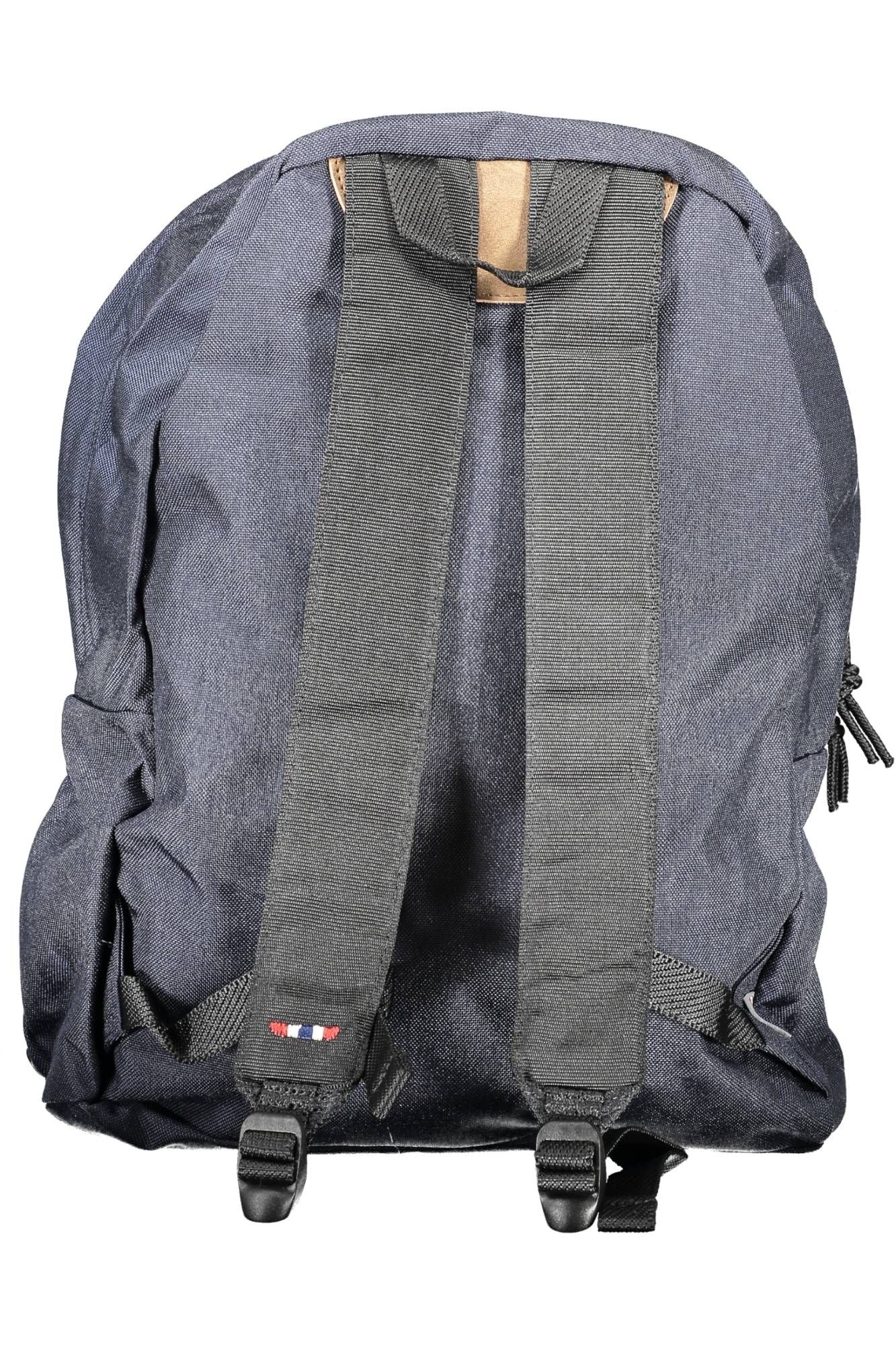 Blue Polyester Backpack