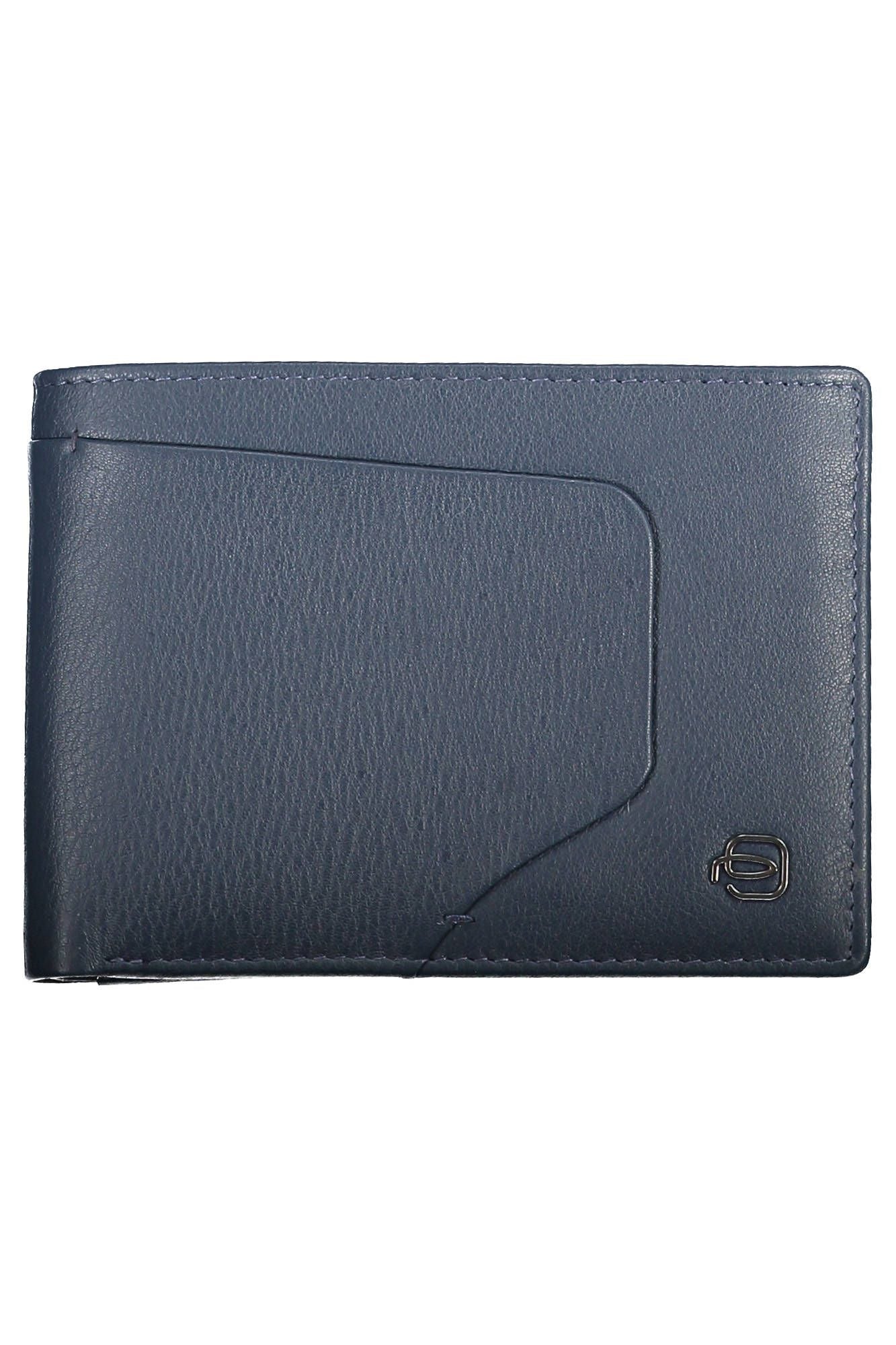 Blue Leather Wallet