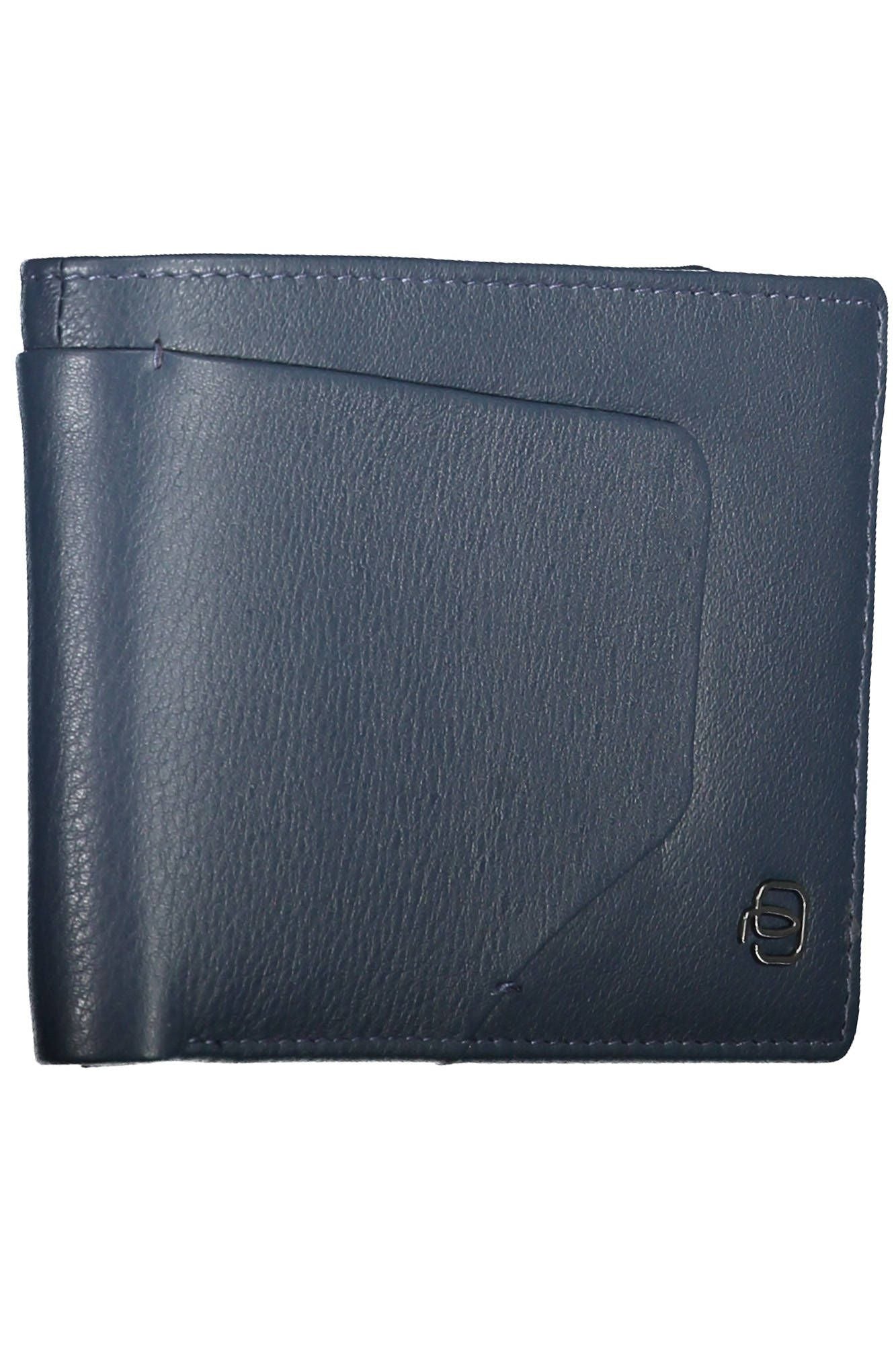 Blue Leather Wallet