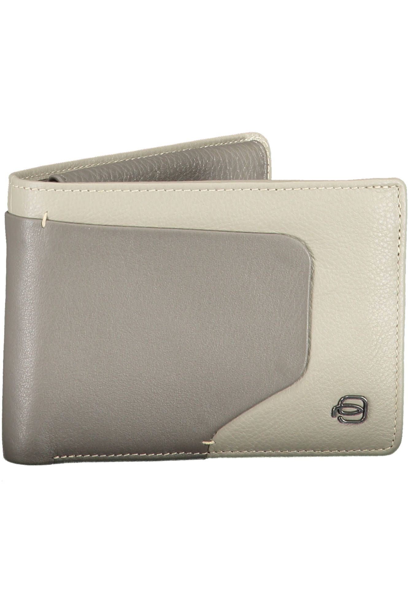 Gray Leather Wallet