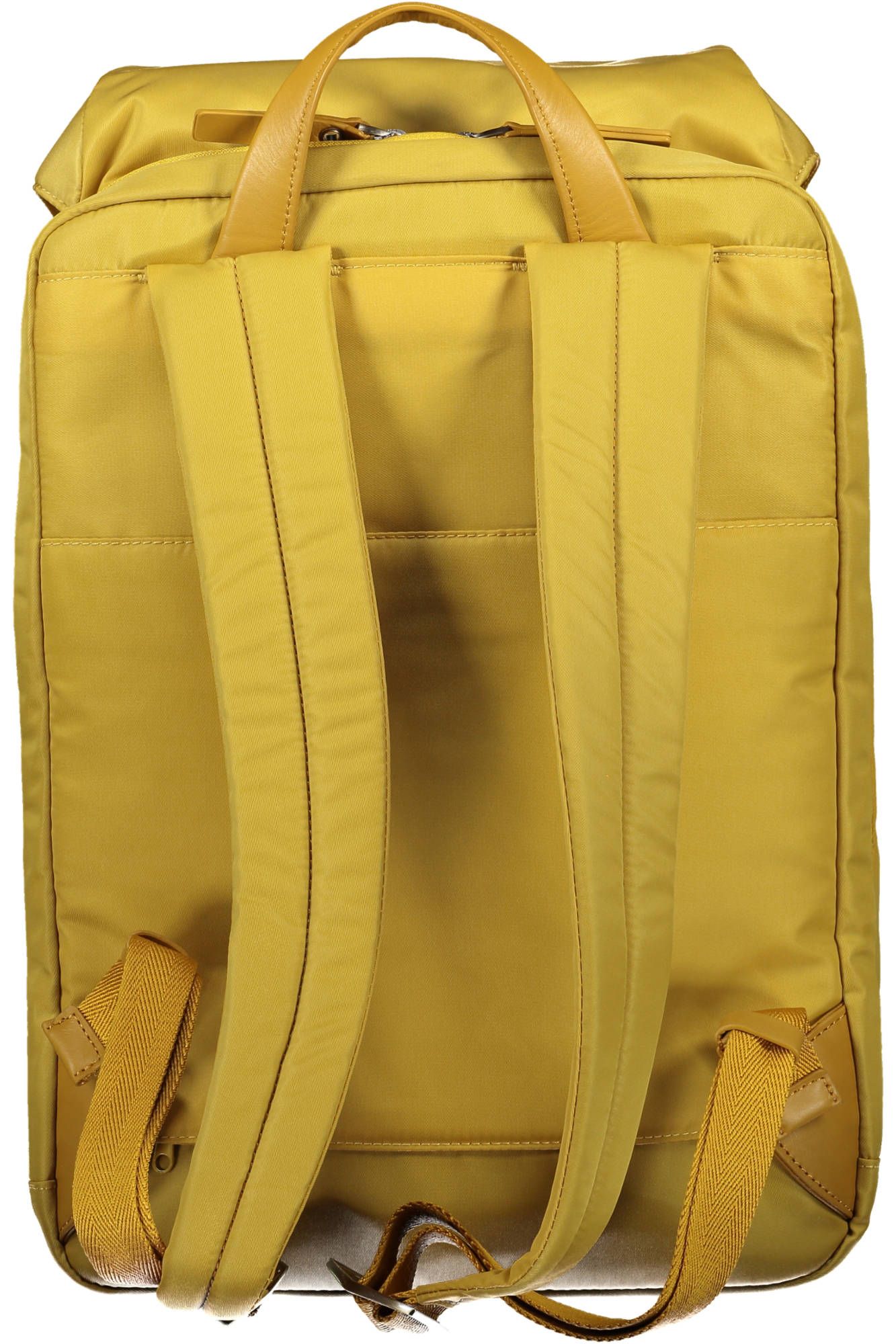 Yellow Nylon Backpack