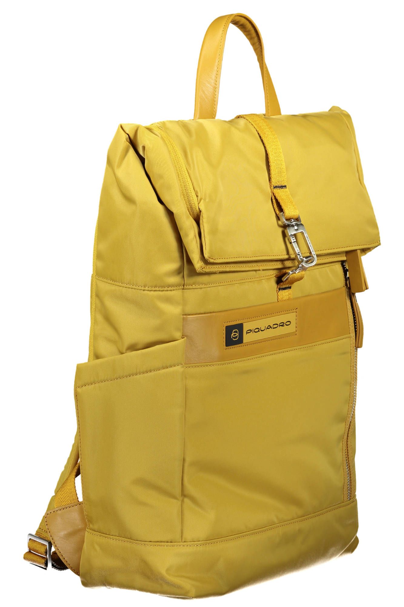 Yellow Nylon Backpack